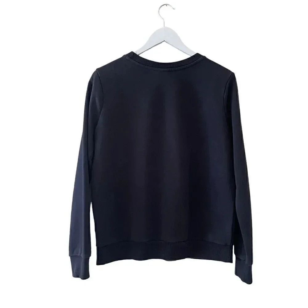 Everlane Unisex Organic Cotton Black Long Sleeves Minimalist Shirt SZ XS #1030